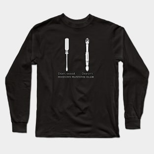 Does Wood.  Doesn't. Long Sleeve T-Shirt